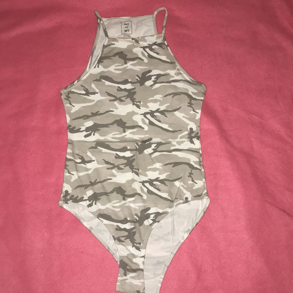 Camo bodysuit